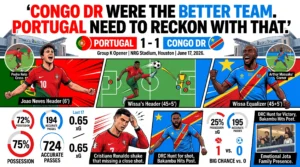 Congo DR Were the Better Team. Portugal Need to Reckon With That World Cup 2026