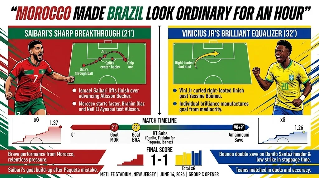 Morocco Made Brazil Look Ordinary for an Hour
